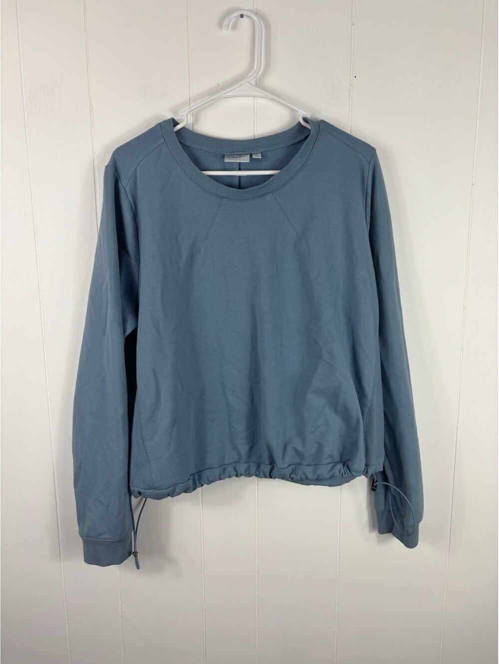 Torrid Super Soft Fleece Blue Sweatshirt Size 1X Activewear Gym Workout Sport